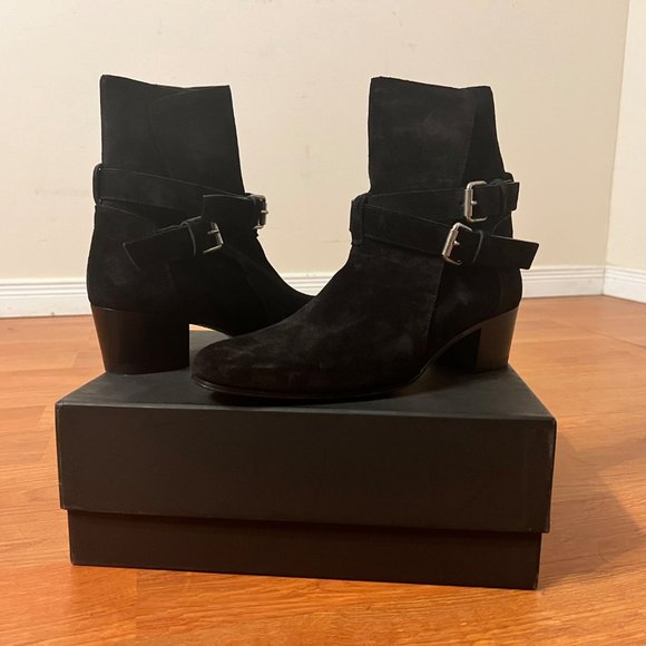 Amiri black suede buckle boot (never worn) - Picture 4 of 7